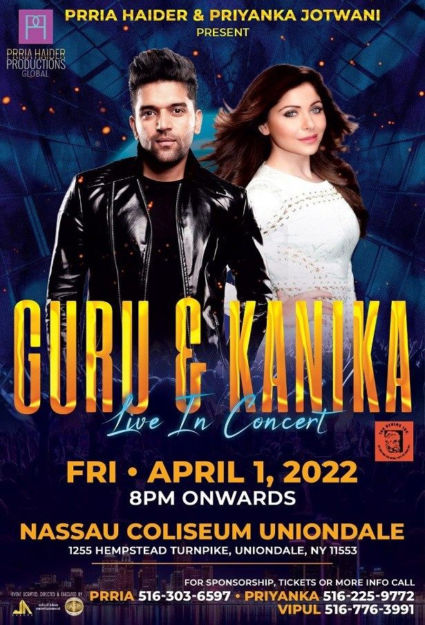 Guru Randhawa and Kanika Kapoor Live in Concert - New York