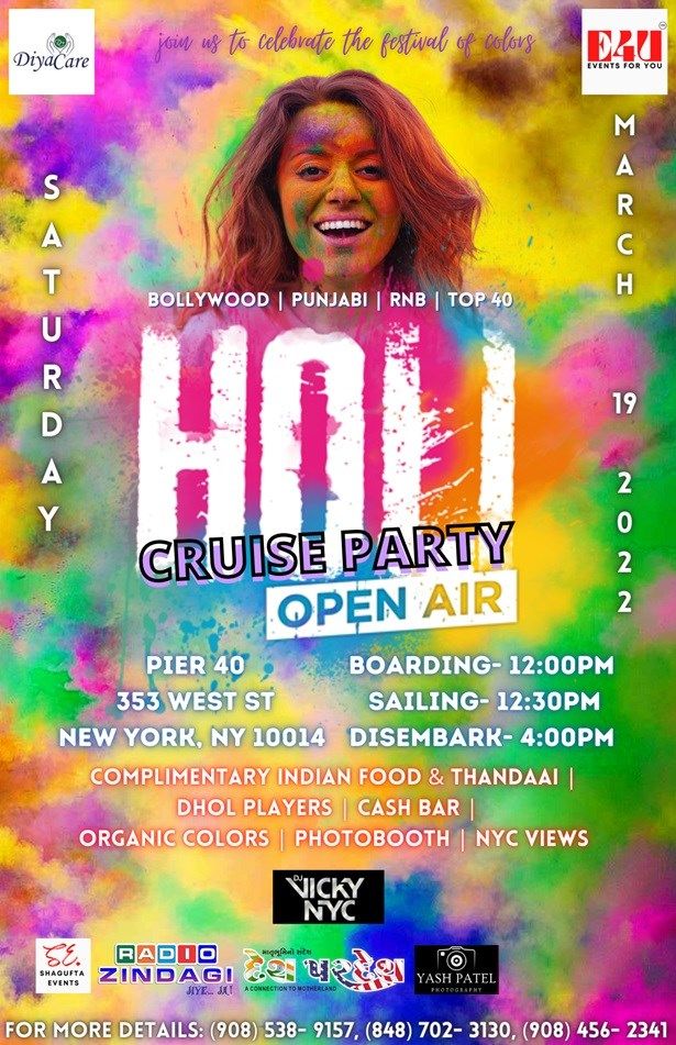 Balam Pichkari- NYC Holi Cruise Party